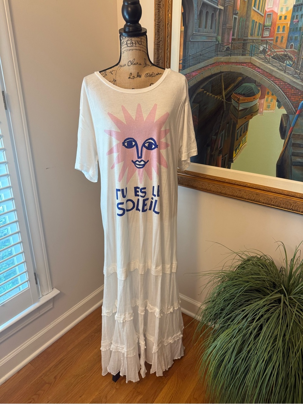 Anthropologie Celandine and Anisa Makhoul Maxi Dress - Picture 4 of 6